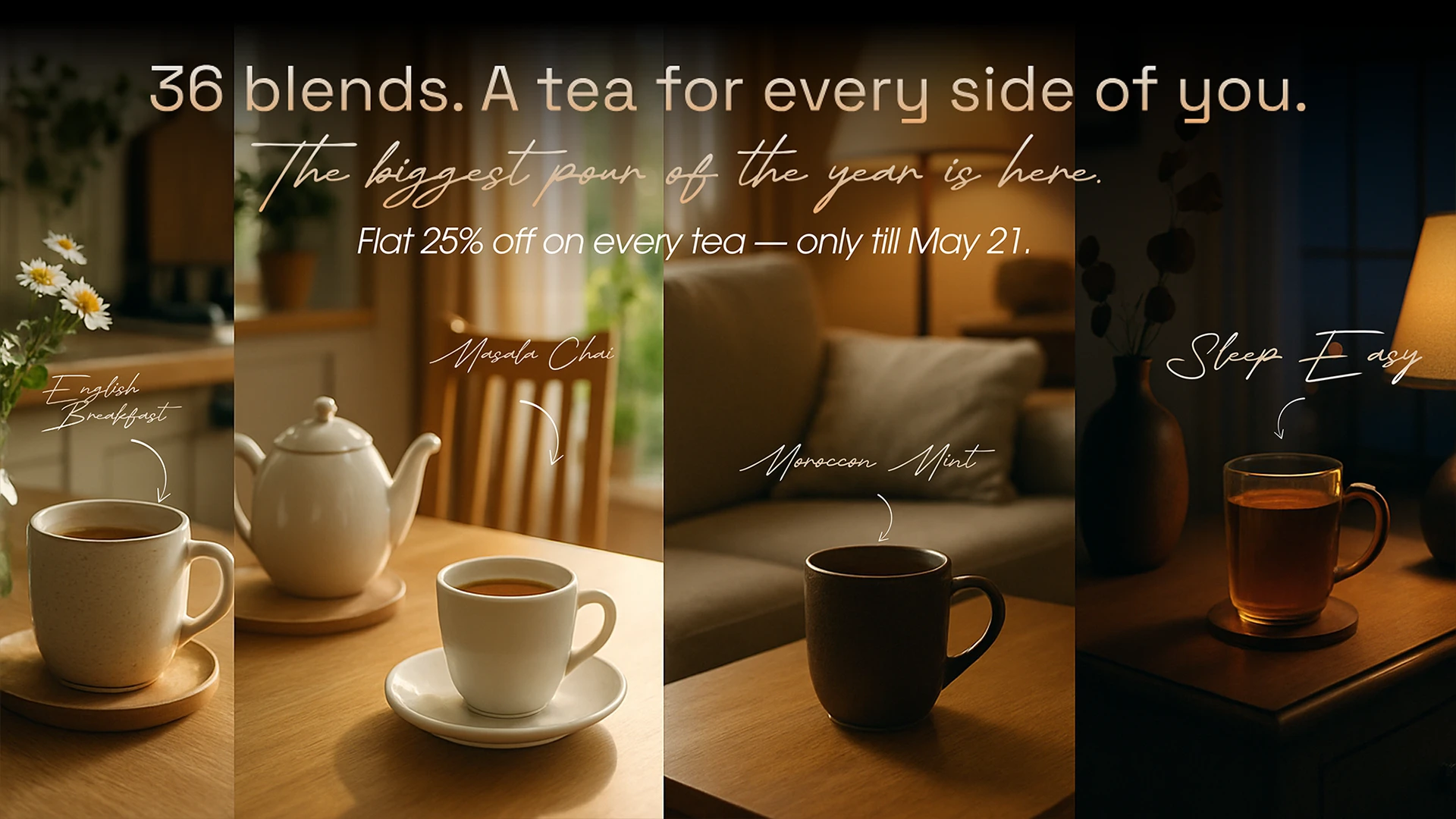 Tea Day Desktop Banner