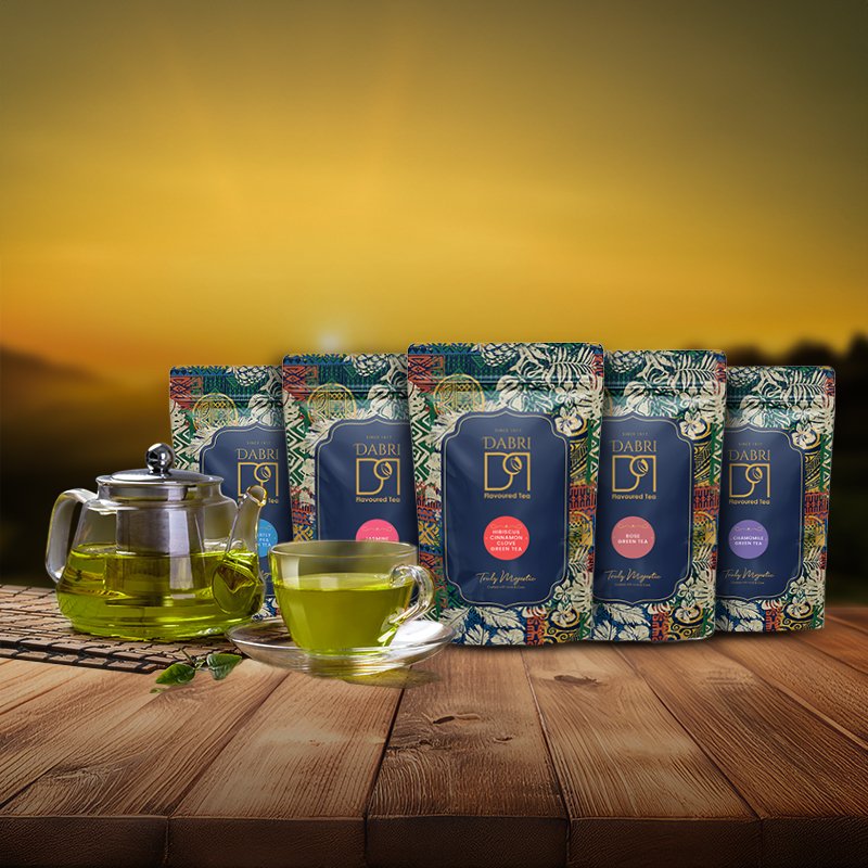 Special  Flower Green Tea Pack