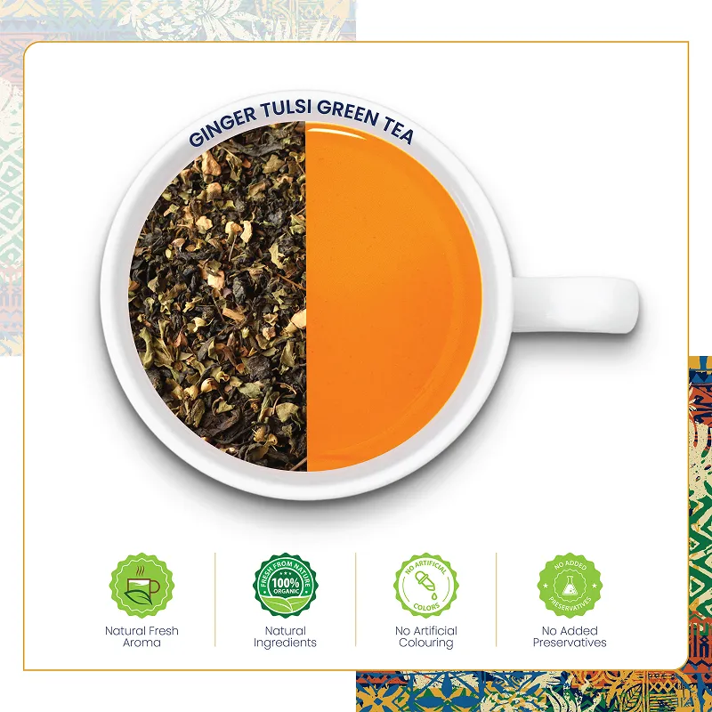 Ginger Tulsi Tea