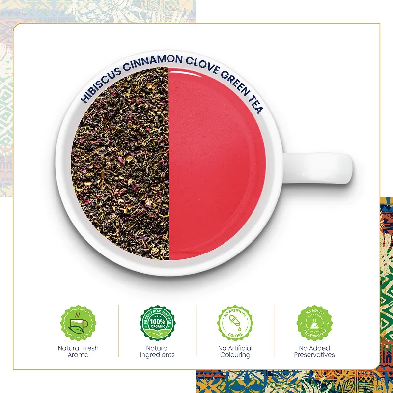 Hibiscus Cinnamon Clove Tea
