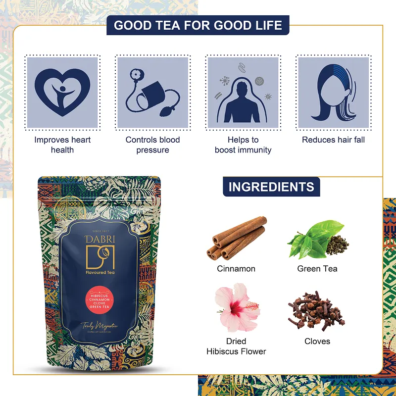 Hibiscus Cinnamon Clove Tea