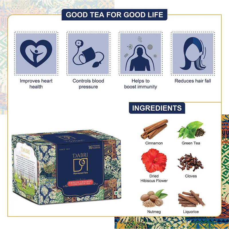 Hibiscus Cinnamon Clove Tea