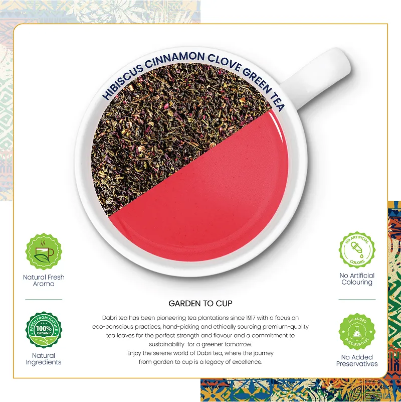 Hibiscus Cinnamon Clove Tea